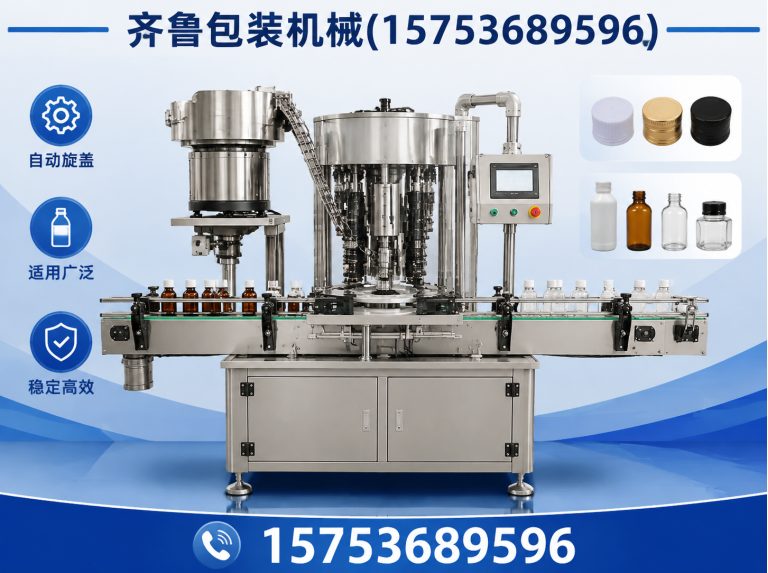 坊子区调味品灌装线展示图
